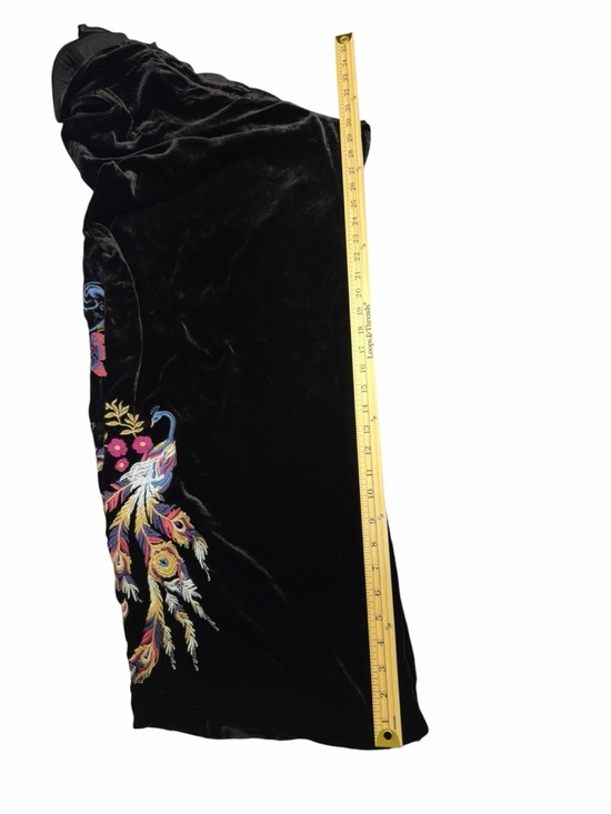 NWT Johnny Was Workshop Steffania Velvet Wide Leg Embroidered Pants XL - Picture 5 of 9